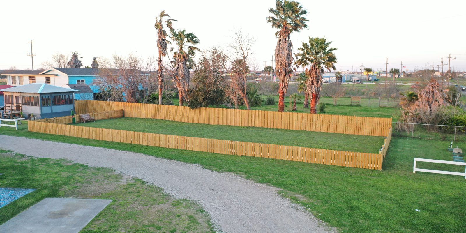 Park for dogs at Beachside RV Park